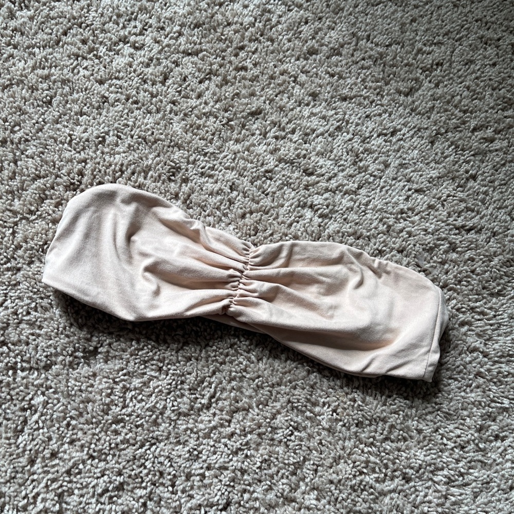 Large Nude Bandeau top